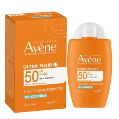 Avene Solar 50+ Ultra Fluido Oil Control 50ML  PIERRE FABRE