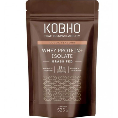 Kobho Prote&iacute;na Whey Aislada Cacao 525GR  KOBHO LABS.
