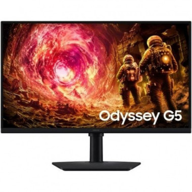 SAMSUNG MONITOR GAMING ODYSSEY G5 G50F S27FG502EU/ 27/ QHD 1ms/ 180Hz/ IPS/ Regulable en Altura/ Negro / VESA