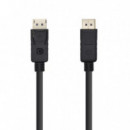 AISENS CABLE DISPLAYPORT 1.2 4K  M/M 10M NEGRO