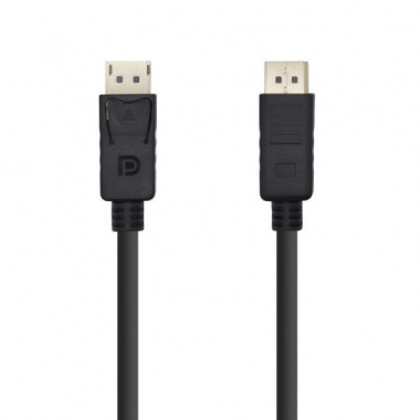 AISENS CABLE DISPLAYPORT 1.2 4K  M/M 10M NEGRO