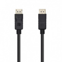 AISENS Cable Displayport 1.2 4K  M/m 10M Negro