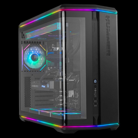 NOX CARCASA HUMMER ANVIL NEGRO ATX | M-ATX | ITX