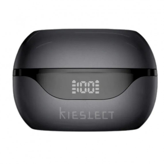KIESLECT AURICULARES INALAMBRICOS EARBUDS OPEN NEGROS APP GRATUITA TRADUCTOR IA