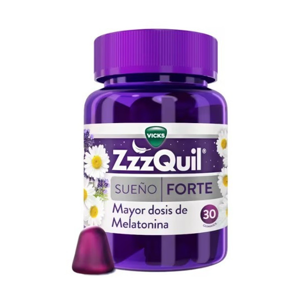 ZZZQUIL NATURA FORTE 30 GUMMIES SABOR FRUTOS DEL BOSQUE