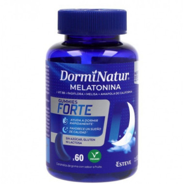 DORMINATUR GUMMIES FORTE 60 CARAMELOS DE GOMA SABOR FRUTA
