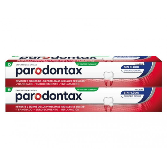 Parodontax sin Fluor Pasta Dentifrica 2 Tubos 75 Ml  GSK CH