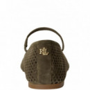 Polo RALPH LAUREN - Jayna Mj-flats-mary Jane - Botanic Green - 802P12019004/BOTANIC Green