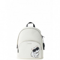 KARL LAGERFELD - Ikon Choupette Md Backpack - 110 - B3W30339/110