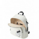 KARL LAGERFELD - ikon choupette md backpack - 110 - B3W30339/110