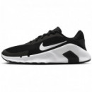 Zapatillas NIKE Mujer Gimnasio Negras Blancas