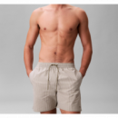 Bañador Calvin Klein Rayas con textura verde