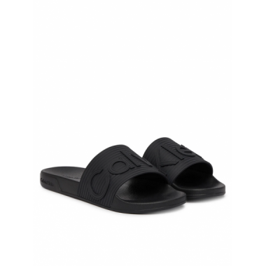 Slide CALVIN KLEIN Texture Negra