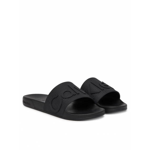 Slide CALVIN KLEIN Texture Negra