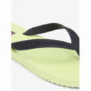 Flip Flop TOMMY JEANS Verde Lima- Negro