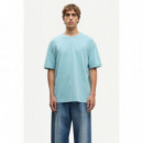 Camisetas Hombre Camiseta SAMSØE SAMSØE Sajoel 15489 Tourmaline