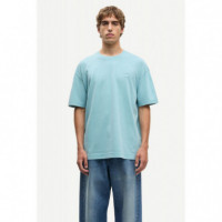 Camisetas Hombre Camiseta SAMSØE SAMSØE Sajoel 15489 Tourmaline