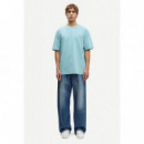 Camisetas Hombre Camiseta SAMSØE SAMSØE Sajoel 15489 Tourmaline