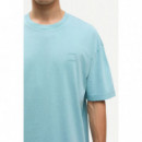 Camisetas Hombre Camiseta SAMSØE SAMSØE Sajoel 15489 Tourmaline