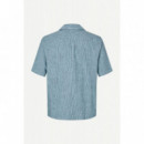 Camisas Camisa SAMSØE SAMSØE Saoscar 16065 Tourmaline