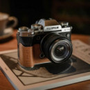 PGYTECH Funda de Cuero Marron para Fuji X-S20