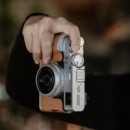 PGYTECH Funda de Cuero Marron para Fuji X-S20