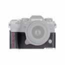 PGYTECH Funda de Cuero Negro para Fuji X-T5