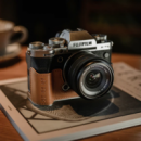 PGYTECH Funda de Cuero Marron para Fuji X-T5