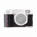 PGYTECH Funda de Cuero Negro para Fuji X100VI