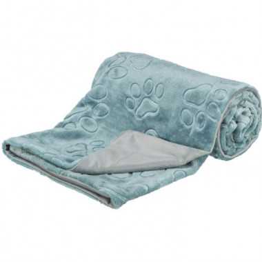 TRIXIE Manta Barry Azul y Gris 150X100 Cm