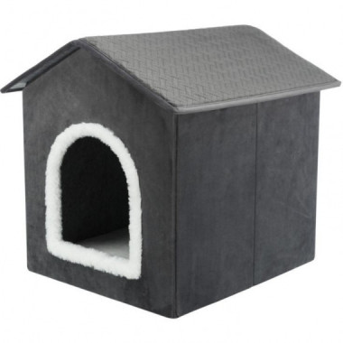 TRIXIE Cueva Livia Gris Oscuro y Blanco 38X41X44 Cm