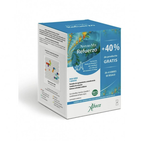 ABOCA NATURA MIX ADVANCED REFUERZO 20 + 8 SOBRES