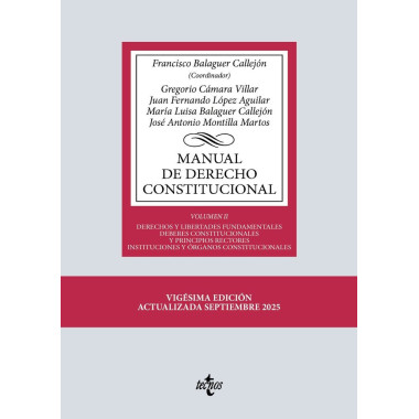 MANUAL DE DERECHO CONSTITUCIONAL