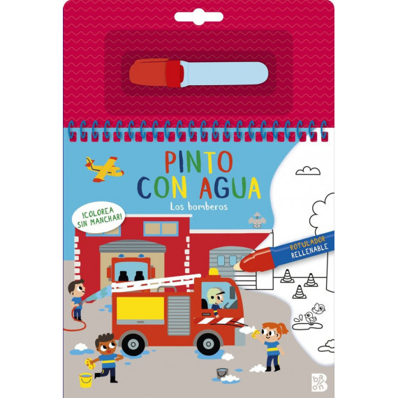 PINTO CON AGUA - LOS BOMBEROS