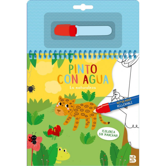 PINTO CON AGUA - LA NATURALEZA