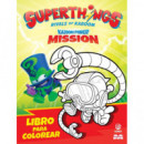 LIBRO PARA COLOREAR SUPERTHINGS KP - MISSION II - ESPA�A