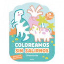 COLOREAMOS SIN SALIRNOS. DINOSAURIOS