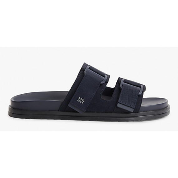 TOMMY HILFIGER - HILFIGER MIX SUEDE BUCKLE SANDAL - DW5 - F|FM0FM05887/DW5