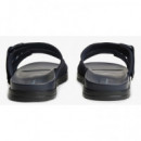 TOMMY HILFIGER - HILFIGER MIX SUEDE BUCKLE SANDAL - DW5 - F|FM0FM05887/DW5