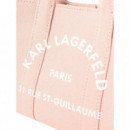 KARL LAGERFELD - k/rsg square mini e/w tote - 506 - A3W50118/506