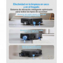 Ecovacs Deebot T80S Omni Robot Aspirador y Mopa 24.800Pa con Estación