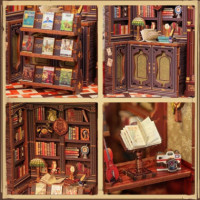 Maqueta Librería Owl con Luz  CUTEBEE