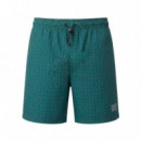BERMUDA ARMANI BLUE/HOLLY GR AF24087