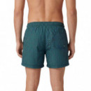 BERMUDA ARMANI BLUE/HOLLY GR AF24087