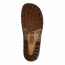 Calzado Zuecos PLASTICANA Nirvana Camel