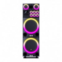 ALTAVOZ LARRYHOUSE SERIE CALI 2X15" 1.500W CON 2 MICROFONOS LARRYHOUSE