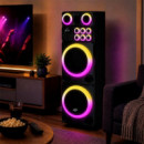 ALTAVOZ LARRYHOUSE SERIE CALI 2X15" 1.500W CON 2 MICROFONOS LARRYHOUSE