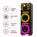 ALTAVOZ LARRYHOUSE SERIE CORO 2X10" 1.000W CON 2 MICROFONOS