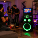 ALTAVOZ LARRYHOUSE SERIE BAYAMON 12" 1.000W CON 2 MICROFONOS CON PANTALLA