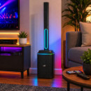 ALTAVOZ COLUMNA LARRYHOUSE SERIE BRASILIA 1.500W CON 2 MICROFONOS
